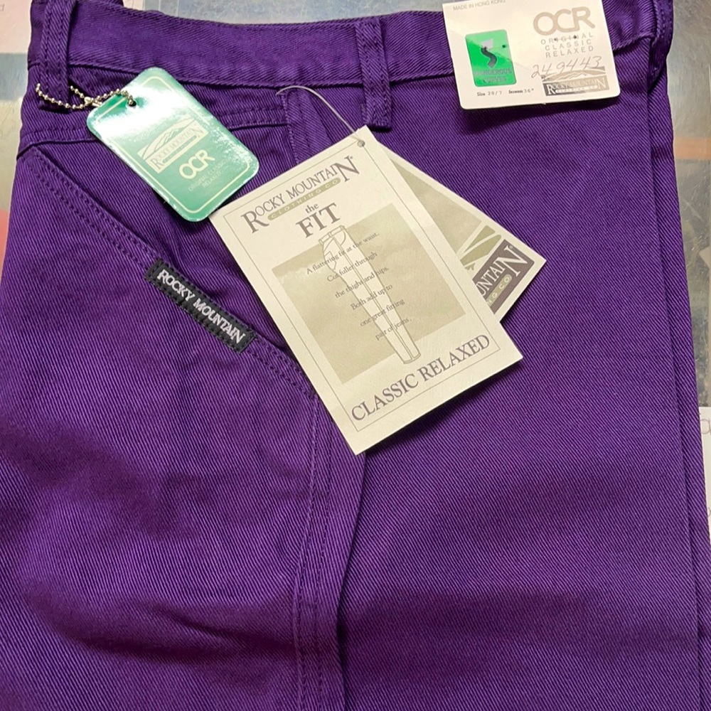 Rocky Mountain, ladies retro high rise jeans 36” inseam